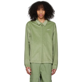 Nike Green Harrington Jacket 231011M180033