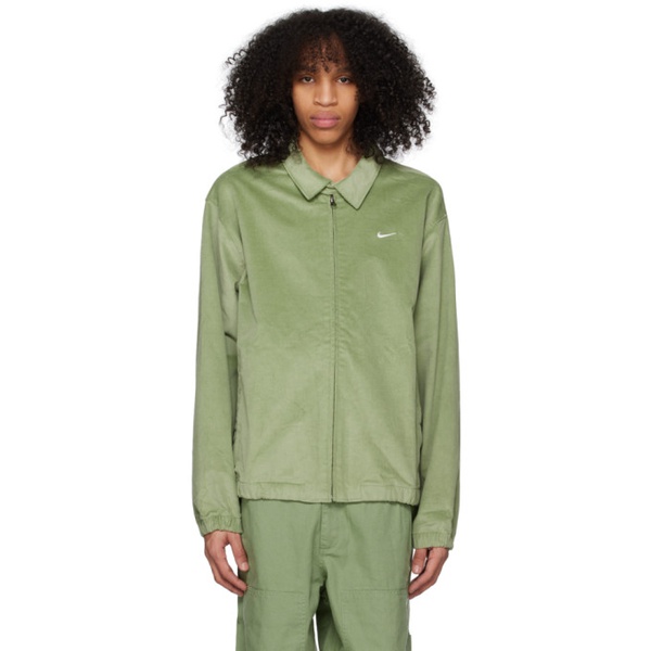 나이키 Nike Green Harrington Jacket 231011M180033
