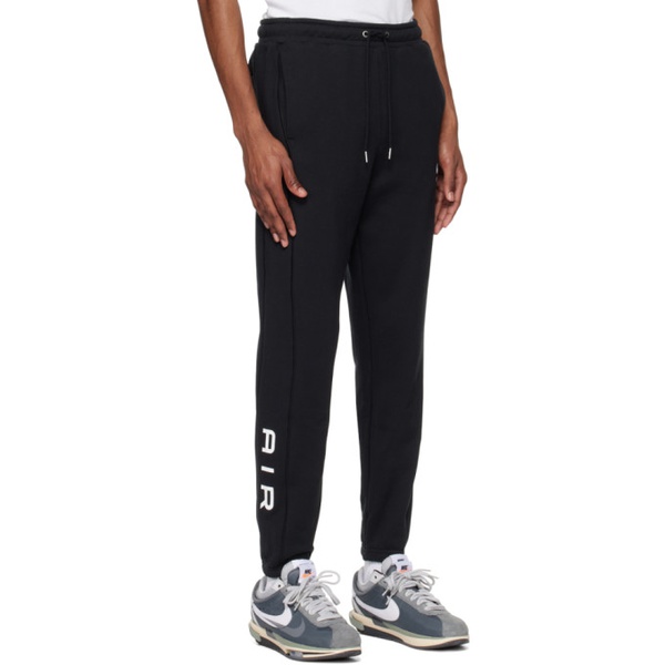 나이키 Nike Black Sportswear Air Lounge Pants 231011M190012