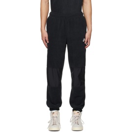 Nike Black Embroidered Lounge Pants 231011M190015