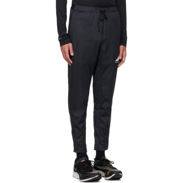 나이키 Nike Black Dri-FIT Phenom Elite Lounge Pants 231011M190025