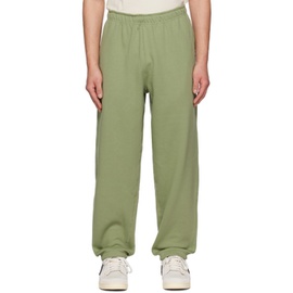 Nike Green Solo Swoosh Sweatpants 231011M190041
