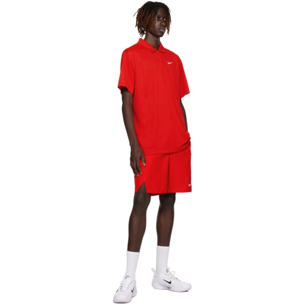 나이키 Nike Red Victory Shorts 231011M193049