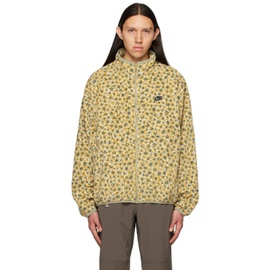 Nike Yellow Graphic Sweatshirt 231011M202056