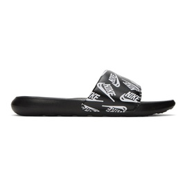 Nike Black Victori One Sandals 231011M234001