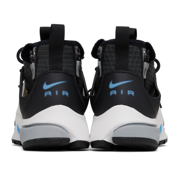 나이키 Nike Black Air Presto Mid Utility Sneakers 231011M236009