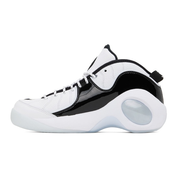 나이키 Nike Black & White Air Zoom Flight 95 Sneakers 231011M236045