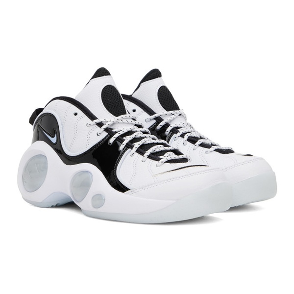 나이키 Nike Black & White Air Zoom Flight 95 Sneakers 231011M236045