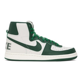 Nike Green & 오프화이트 Off-White Terminator High Sneakers 231011M236060