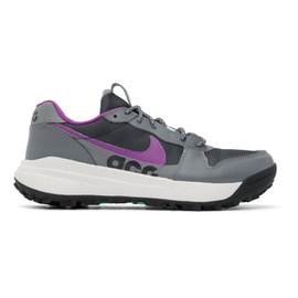 Nike Gray ACG Lowcate Sneakers 231011M237091