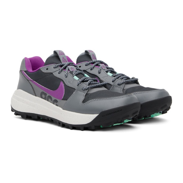나이키 Nike Gray ACG Lowcate Sneakers 231011M237091