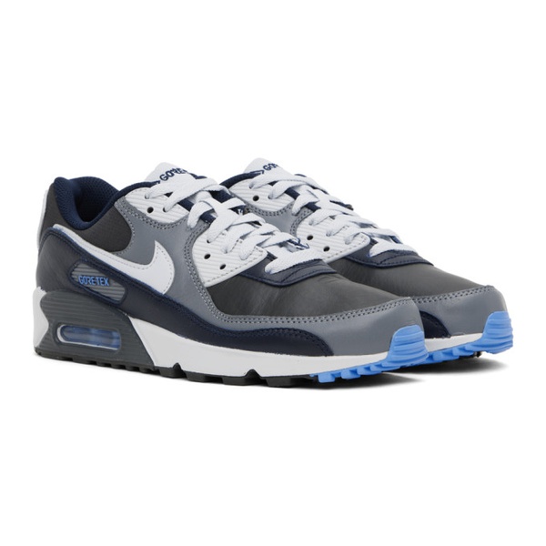 나이키 Nike Black & Gray Air Max 90 GTX Sneakers 231011M237122