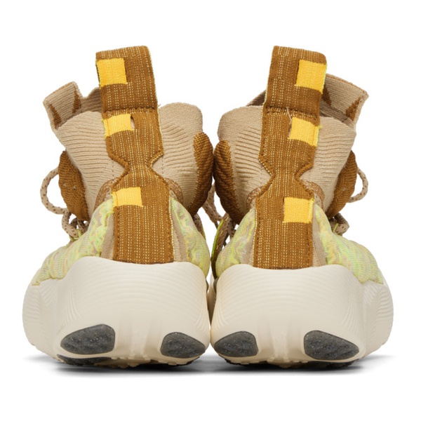나이키 Nike Tan ISPA Sense Flyknit Sneakers 231011M237281