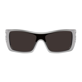 오클리 Oakley Silver Batwolf Sunglassees 231013M134018
