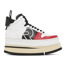 알썰틴 R13 White Riot Sneakers 231021F127012