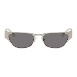 A BETTER FEELING Silver Echino Sunglasses 231025M134028