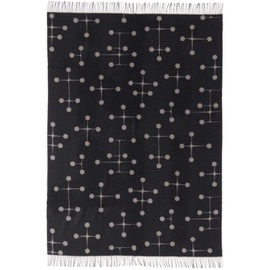 Vitra Black Eames Wool Blanket 231059M792025