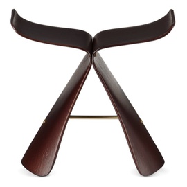 Vitra Brown Butterfly Stool Miniature 231059M811008