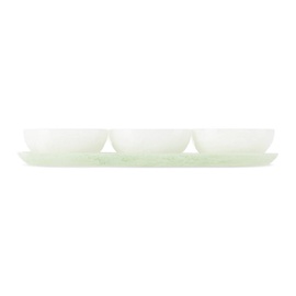 The Conran Shop White & Green Pamana Dipping Dish Set 231060M611017