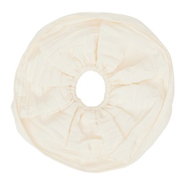 Voranida 오프화이트 Off-White Gathered Scrunchie 231070F018001