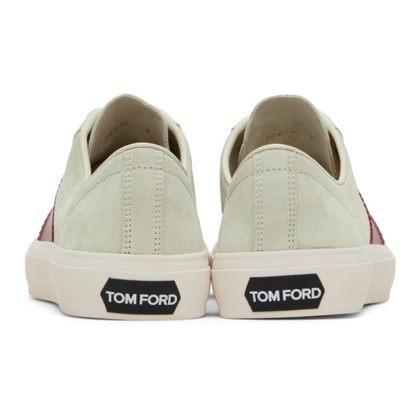 톰포드 톰포드 TOM FORD 오프화이트 Off-White Cambridge Sneakers 231076M237016