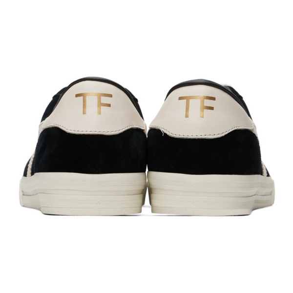 톰포드 톰포드 TOM FORD Black Jarvis Sneakers 231076M237023