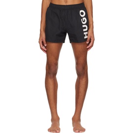 휴고 Hugo Black Quick-Drying Swim Shorts 231084M208000