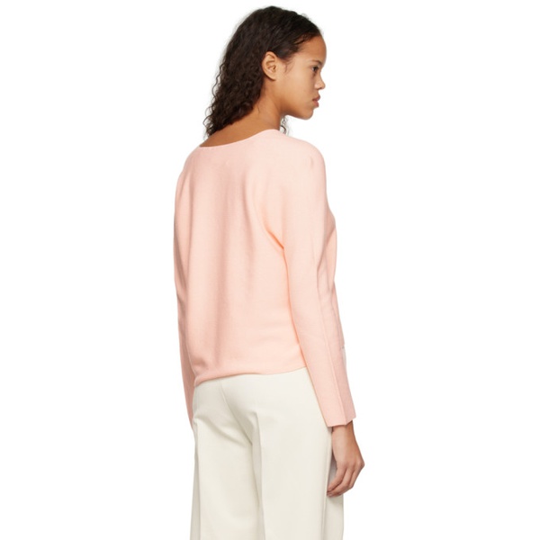 BOSS Pink Seamless Sweater 231085F100007