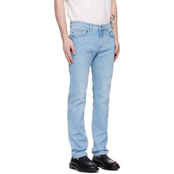  BOSS Blue Slim-Fit Jeans 231085M186017