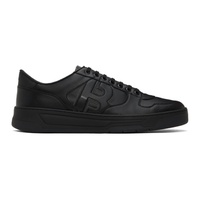 BOSS Black Leather Sneakers 231085M237018
