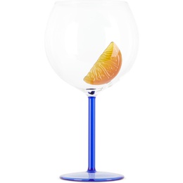 Maison Balzac Blue & Orange Le Spritz Cocktail Glass 231104M800015