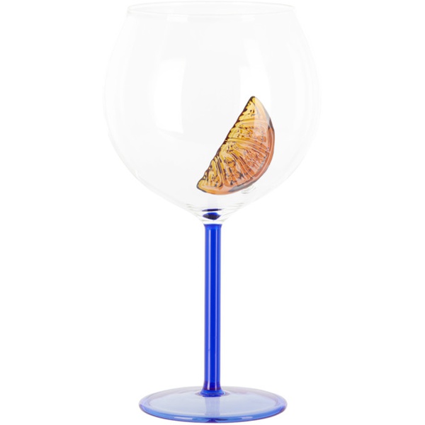 Maison Balzac Blue & Orange Le Spritz Cocktail Glass 231104M800015