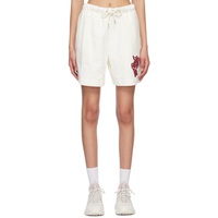몽클레어 Moncler White Oversized Shorts 231111F088003