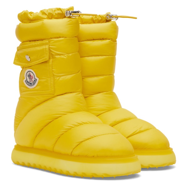 몽클레어 몽클레어 Moncler Yellow Gaia Pocket Down Boots 231111F114002