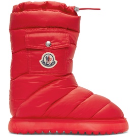 몽클레어 Moncler Red Gaia Pocket Down Boots 231111F114003