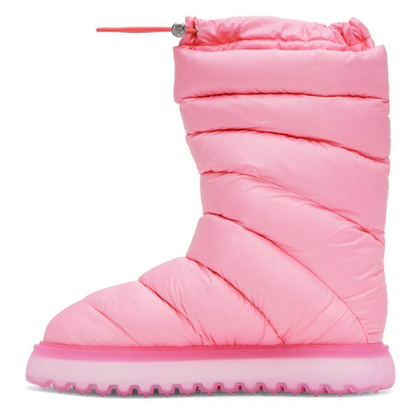 몽클레어 몽클레어 Moncler Pink Gaia Pocket Down Boots 231111F114005