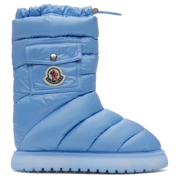 몽클레어 몽클레어 Moncler Blue Gaia Pocket Down Boots 231111F114006
