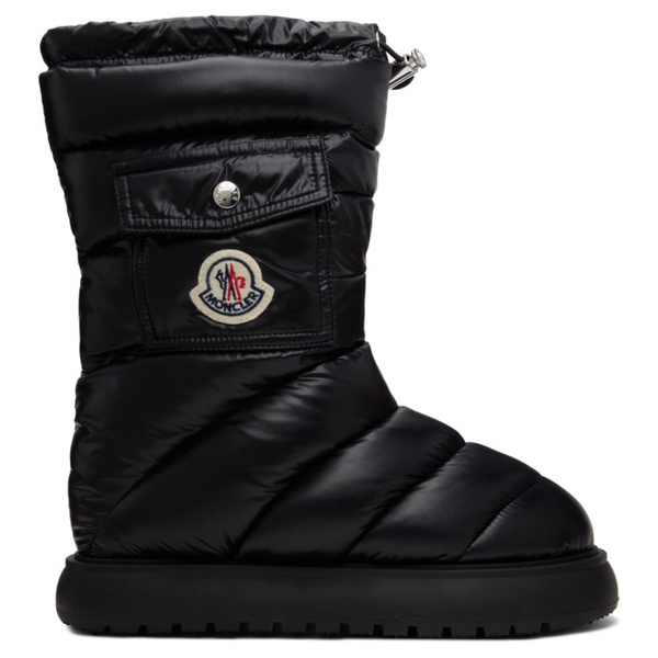 몽클레어 몽클레어 Moncler Black Gaia Down Boots 231111F114009