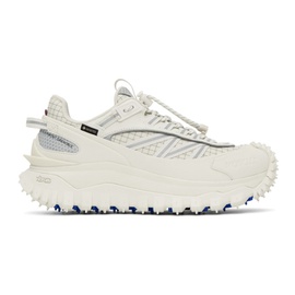 몽클레어 Moncler White Trailgrip GTX Sneakers 231111F128001