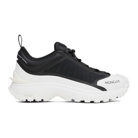 몽클레어 Moncler SSENSE Exclusive Black & White Trailgrip Lite Sneakers 231111F128005