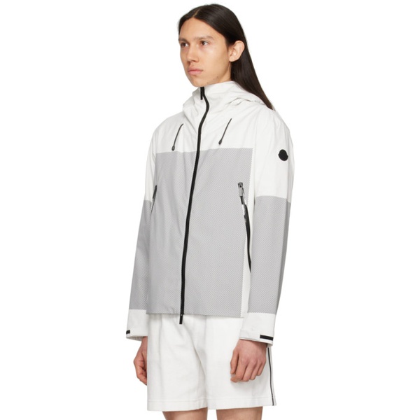 몽클레어 몽클레어 Moncler White Oise jacket 231111M180058