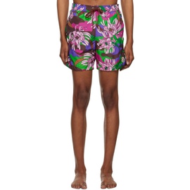 몽클레어 Moncler Multicolor Printed Swim Shorts 231111M208008