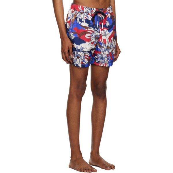 몽클레어 몽클레어 Moncler Multicolor Printed Swim Shorts 231111M208009