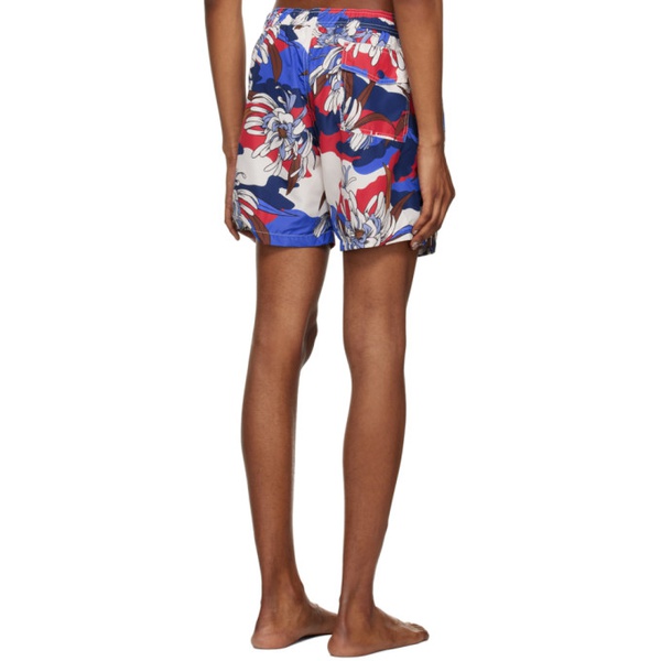 몽클레어 몽클레어 Moncler Multicolor Printed Swim Shorts 231111M208009