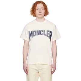 몽클레어 Moncler White Printed T-Shirt 231111M213083