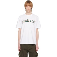 몽클레어 Moncler White Patch T-Shirt 231111M213104