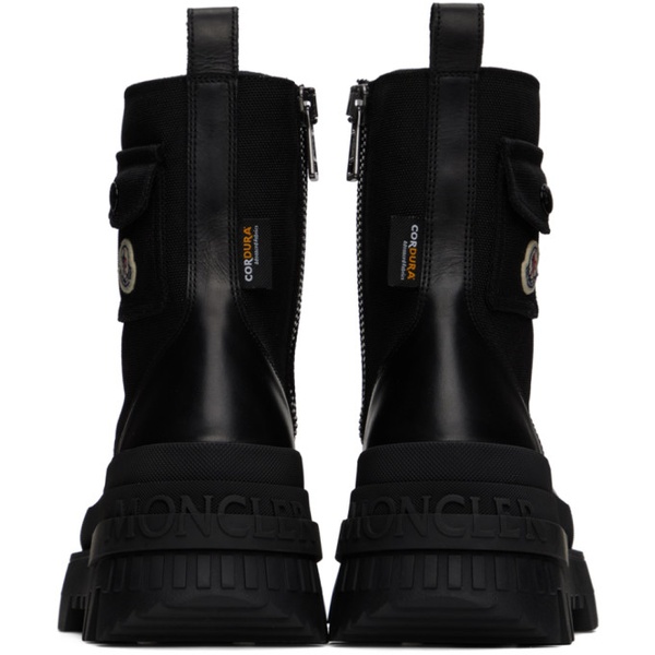 몽클레어 몽클레어 Moncler Black Konture Pocket Boots 231111M222001