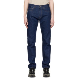 노스 프로젝트 NORSE PROJECTS Navy Slim Jeans 231116M186004
