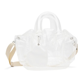 아크네 스튜디오 Acne Studios Transparent Inflatable Shoulder Bag 231129F048007