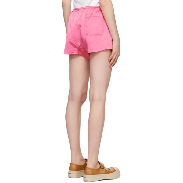 아크네스튜디오 아크네 스튜디오 Acne Studios Pink Faded Shorts 231129F088024
